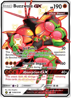 Buzzwole-GX, Hidden Fates Shiny Vault Nº SV68 Normal