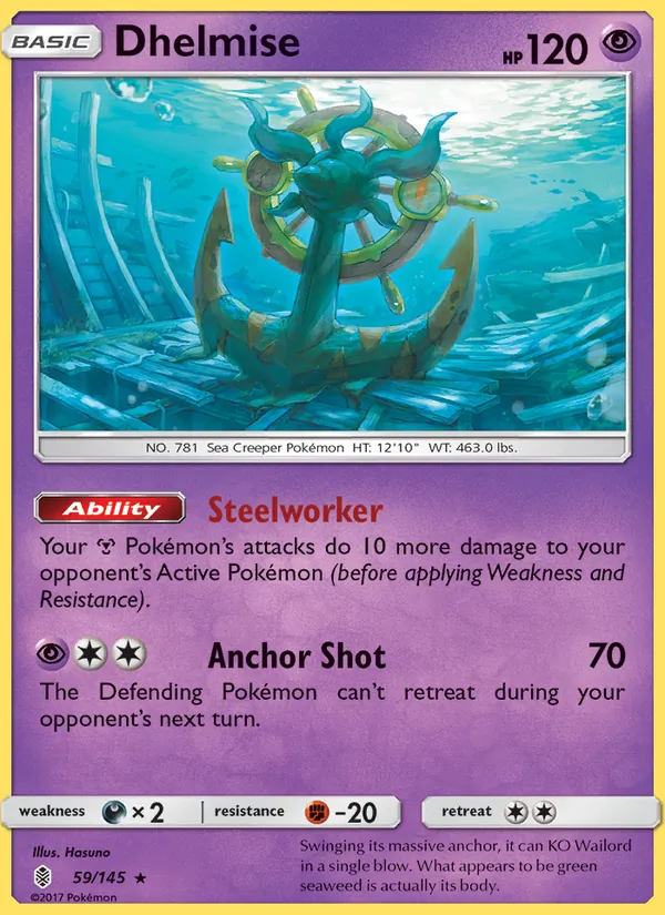 Dhelmise, Guardians Rising No. 59