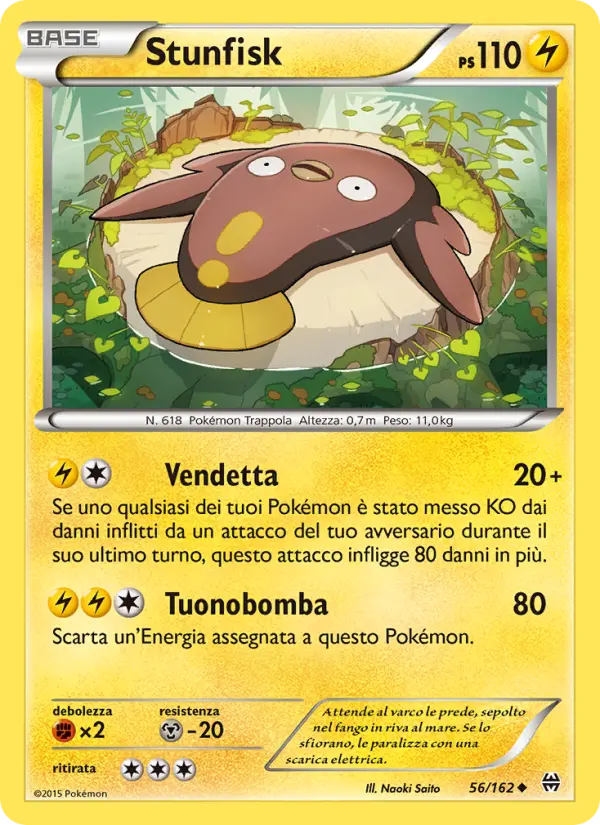 Stunfisk, Turbo Blitz Nº 56