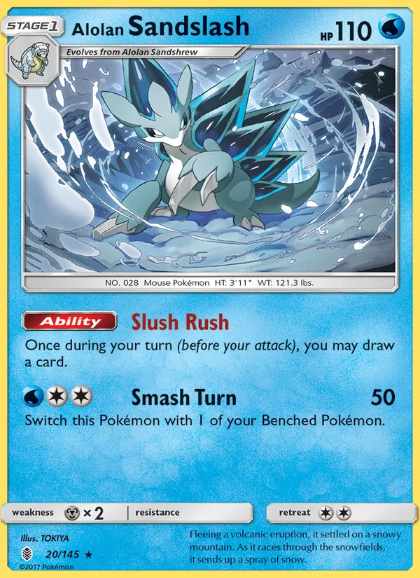 Alolan Sandslash, Guardians Rising Nº 20