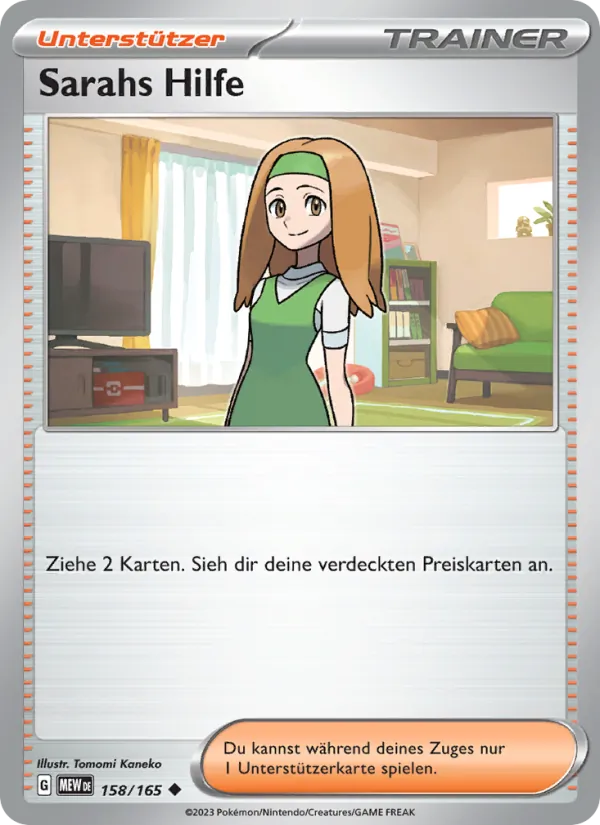 Sarahs Hilfe, 151 No. 158