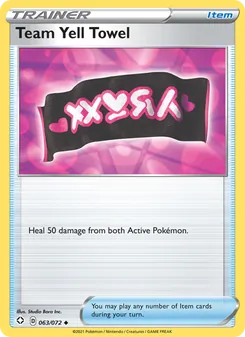 Team Yell Towel, Shining Fates Nº 63 Normal