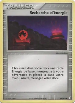 Recherche d'énergie, EX Gardiens de Cristal Nº 86 Normal