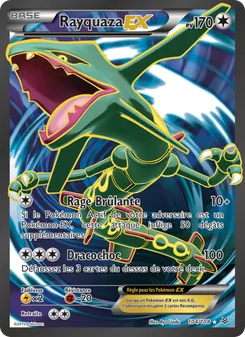 Rayquaza EX, Ciel Rugissant Nº 104 Normal