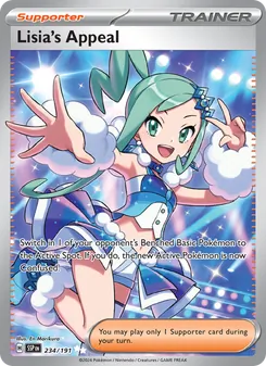 Lisia's Appeal, Surging Sparks Nº 234 Holo