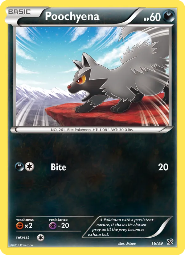 Poochyena, Kalos Starter Set No. 16