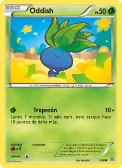 Oddish, Antiguos Orígenes No. 1 Normal