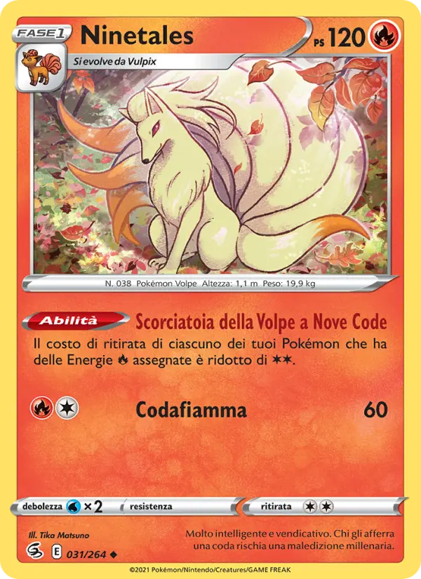 Ninetales, Colpo Fusione No. 31