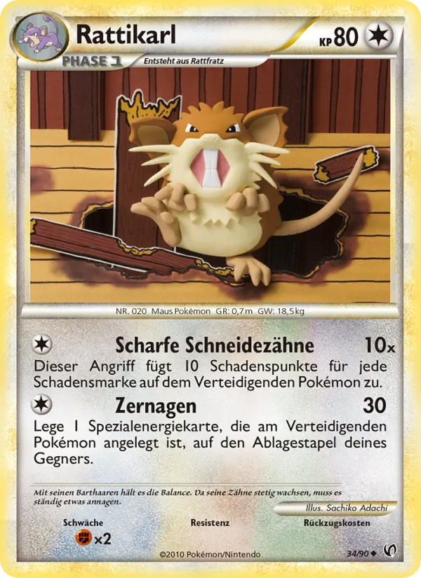 Rattikarl, Unerschrocken No. 34