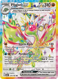Flygon ex, Kilat Rasi No. 214 Normal