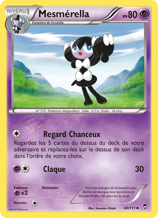 Mesmérella, Poings Furieux Nº 40