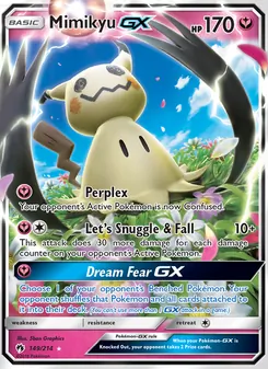 Mimikyu GX, Lost Thunder Nº 149 Normal