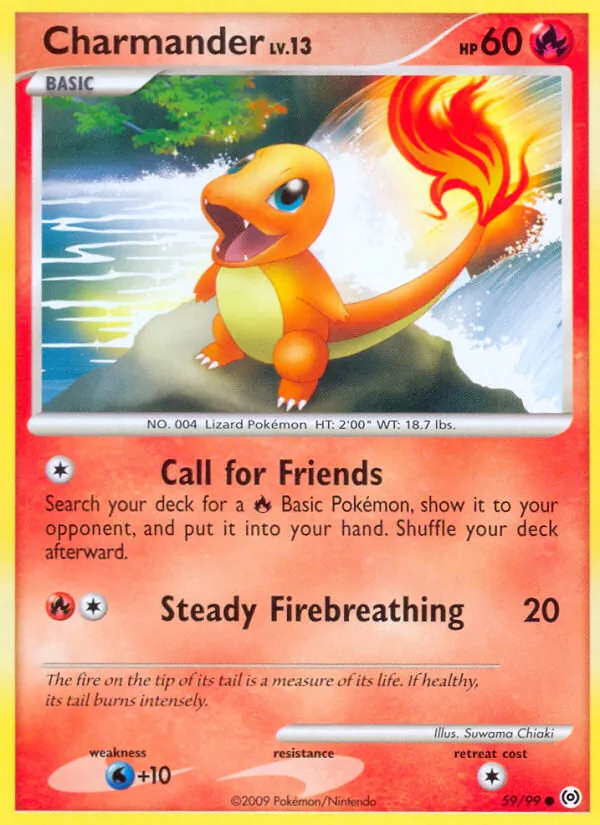 Charmander, Arceus Nº 59