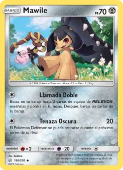 Mawile, Eclipse Cósmico Nº 140 Normal