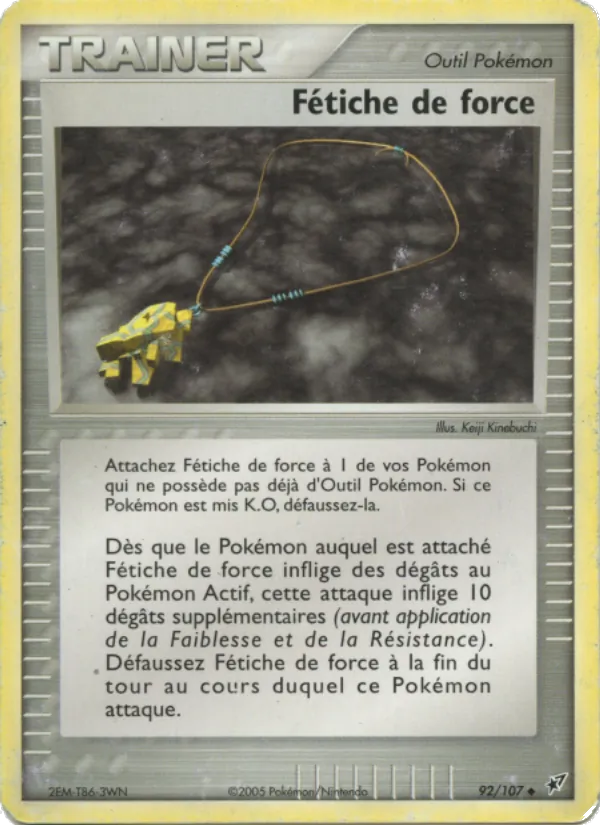 Fétiche de force, EX Deoxys Nº 92