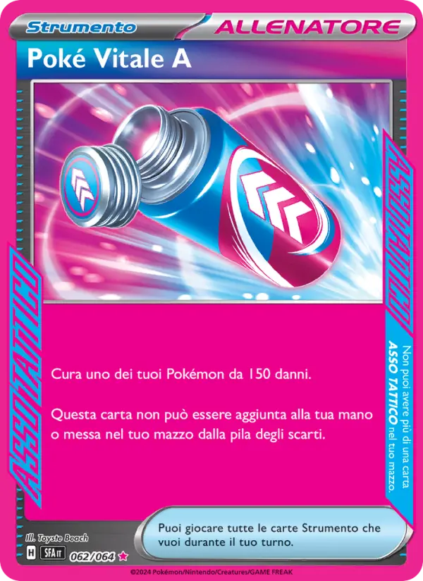 Poké Vitale A, Segreto Fiabesco No. 062