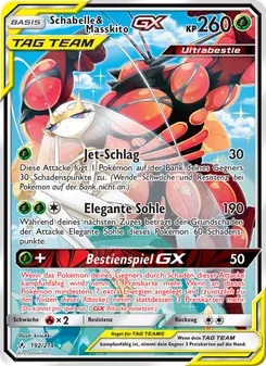 Schabelle & Masskito GX, Kräfte im Einklang Nº 192 Normal