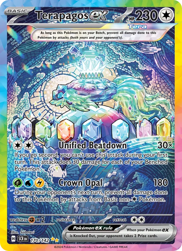 Terapagos ex, Stellar Crown Nº 170