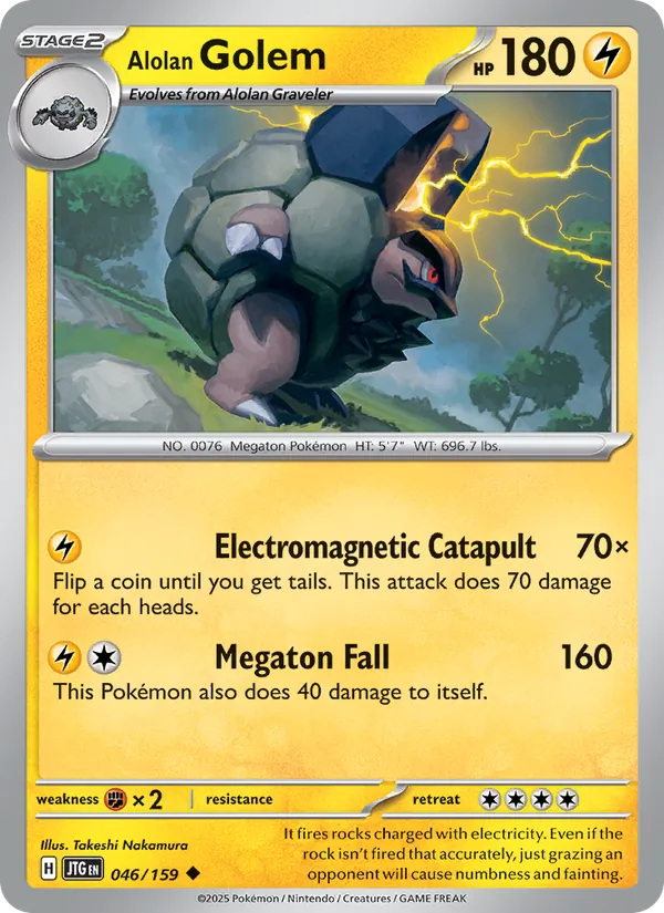 Alolan Golem, Journey Together No. 046