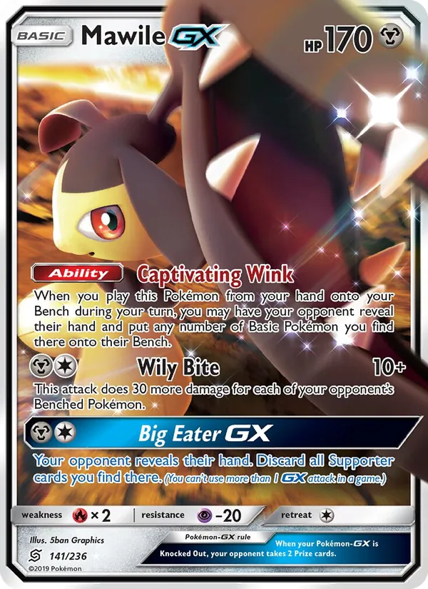 Mawile GX, Unified Minds No. 141
