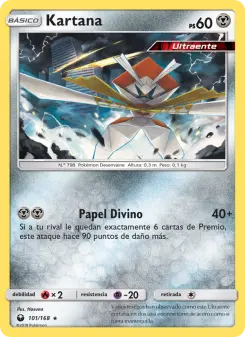Kartana, Tormenta Celestial No. 101 Normal