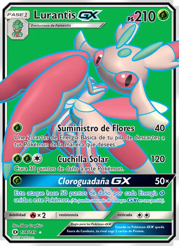 Lurantis GX, Sol y Luna No. 138