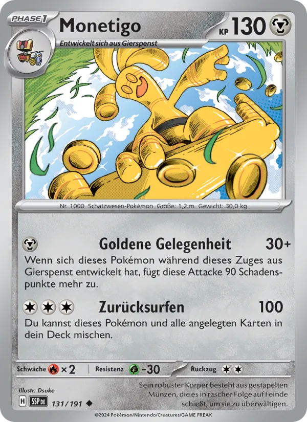 Monetigo, Stürmische Funken No. 131