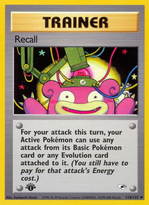 Recall, Gym Heroes No. 116