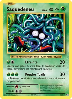 Saquedeneu, Évolutions No. 8 Normal