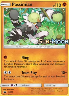 Passimian, SM Black Star Promos No. SM12 Normal
