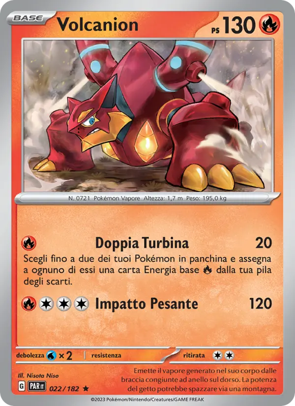 Volcanion, Paradosso Temporale Nº 022