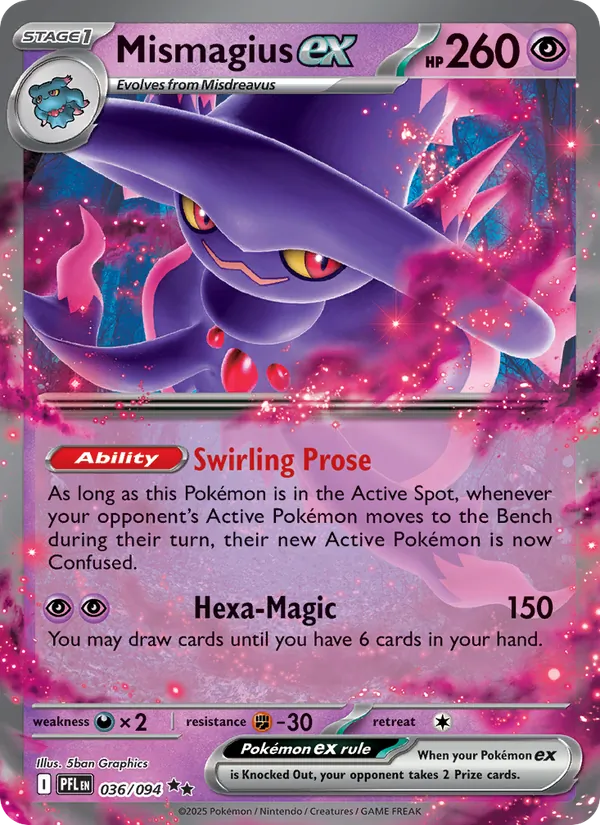 Mismagius ex, Phantasmal Flames No. 036