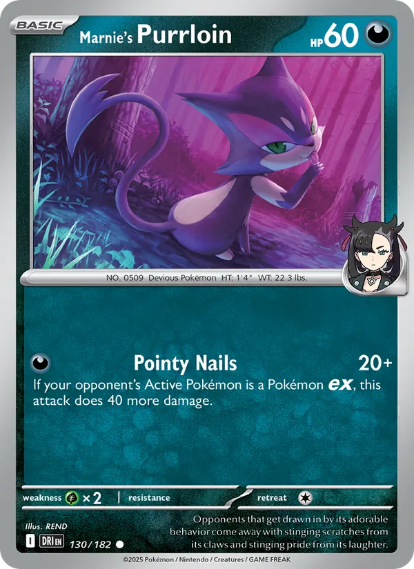Marnie's Purrloin, Destined Rivals Nº 130