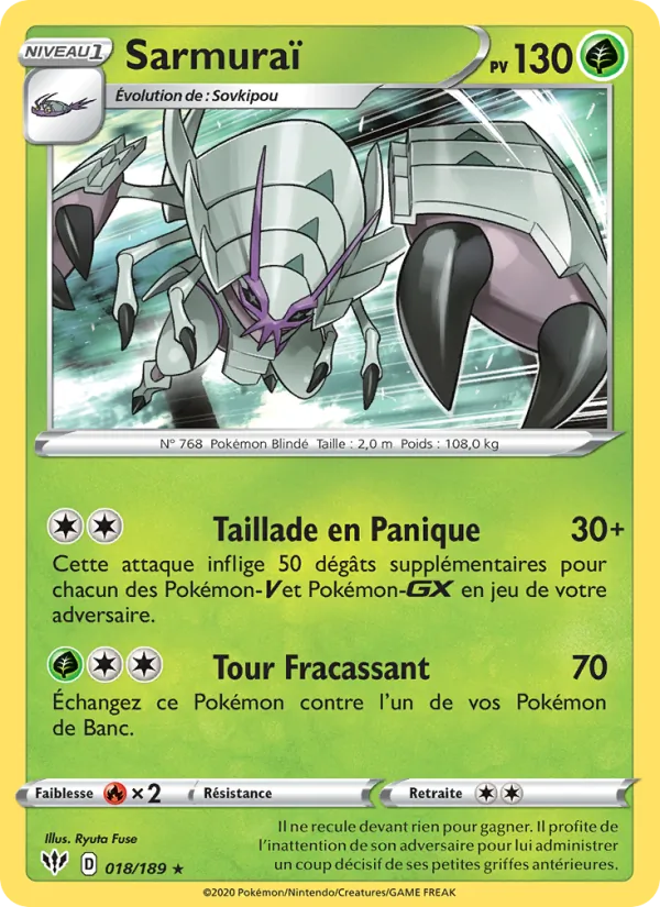 Sarmuraï, Ténèbres Embrasées No. 18