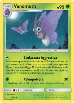 Venomoth, Legami Inossidabili No. 11 Normal