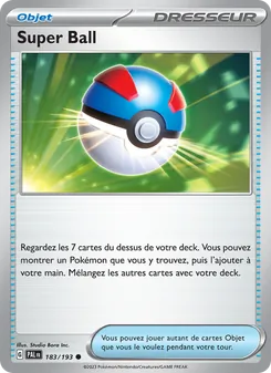 Super Ball, Évolutions à Paldea Nº 183 Normal