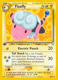 Flaaffy, Neo Revelation Nº 28 Normal