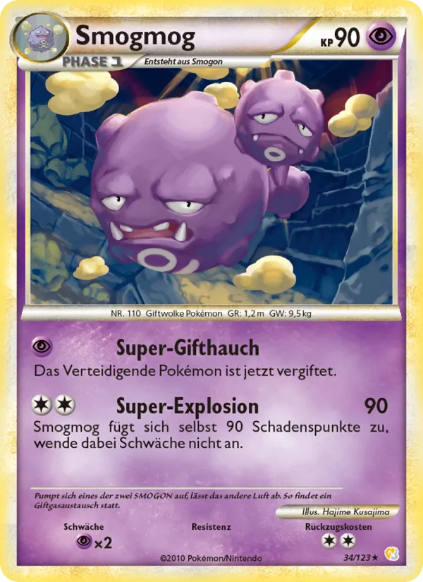 Smogmog, HeartGold SoulSilver No. 34