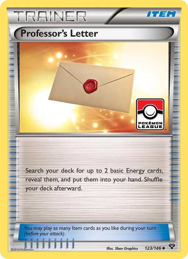 Professor's Letter, XY No. 123