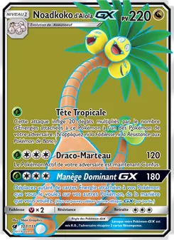 Noadkoko d’Alola GX, Invasion Carmin No. 107 Normal