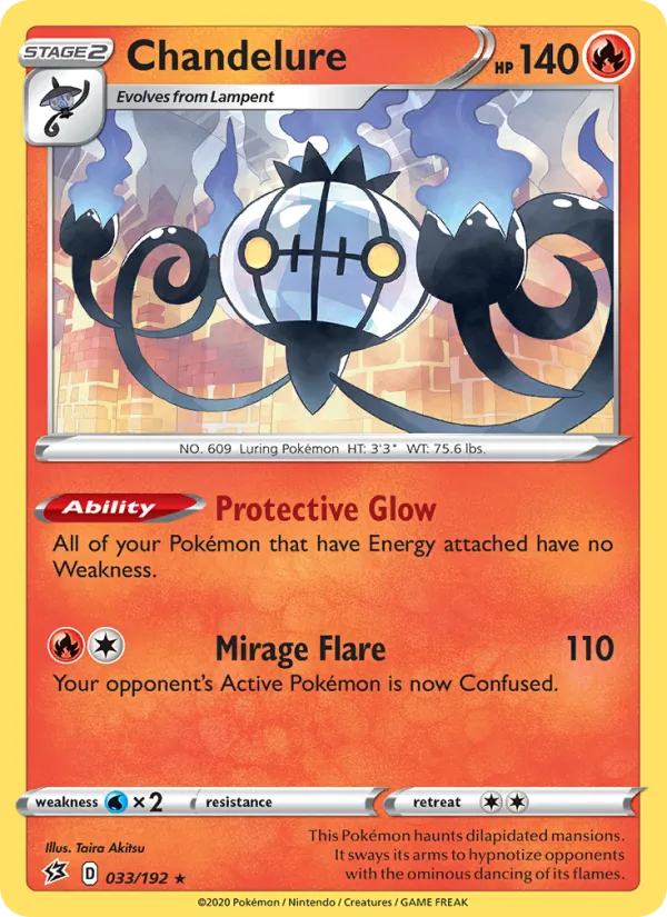 Chandelure, Rebel Clash No. 33