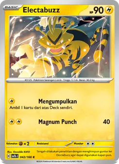 Electabuzz, Bimbingan Rasi No. 042 Normal
