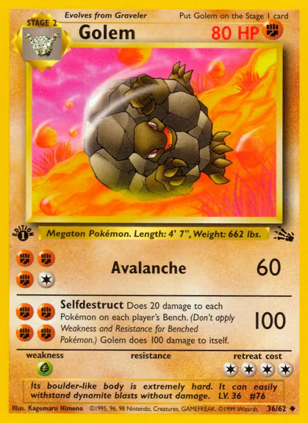 Golem, Fossil No. 36