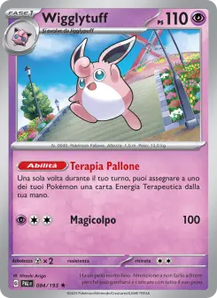Wigglytuff, Evoluzioni a Paldea Nº 084 Holo