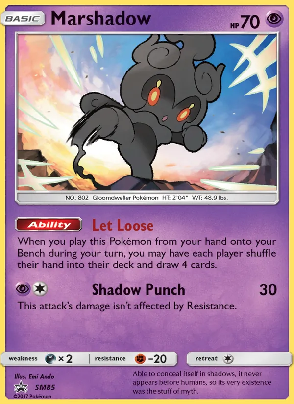 Marshadow, SM Black Star Promos No. SM85