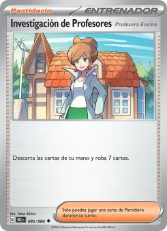 Investigación de Profesores, Fulgor Negro Nº 085 Normal