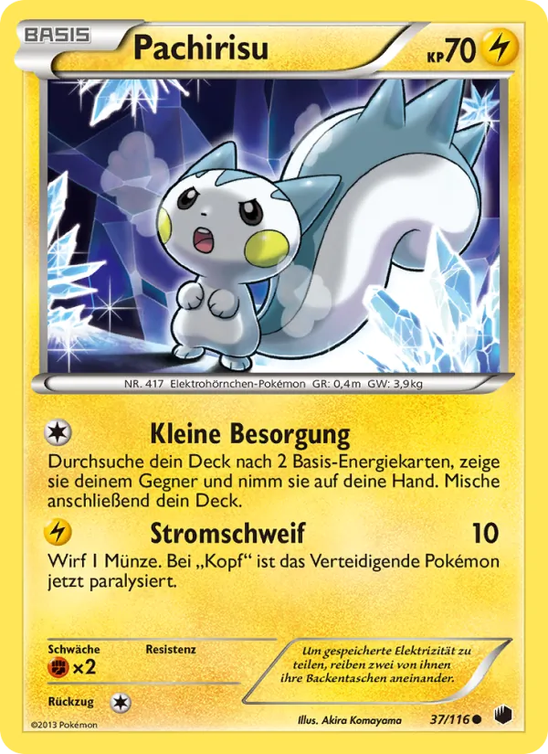 Pachirisu, Plasma-Frost Nº 37