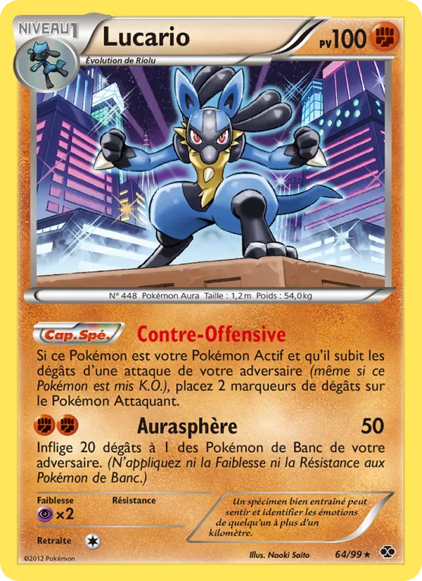 Lucario, Destinées Futures No. 64