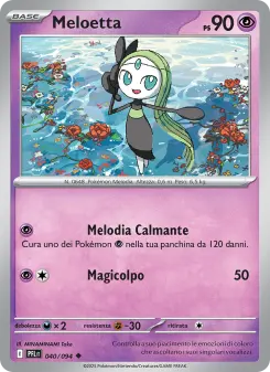 Meloetta, Flamme Spettrali No. 040 Normal