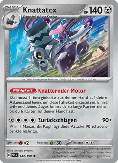 Knattatox, Karmesin & Purpur Nº 142 Holo